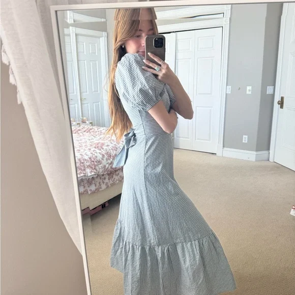 Ivy City Co gingham dress - Picture 3 of 4